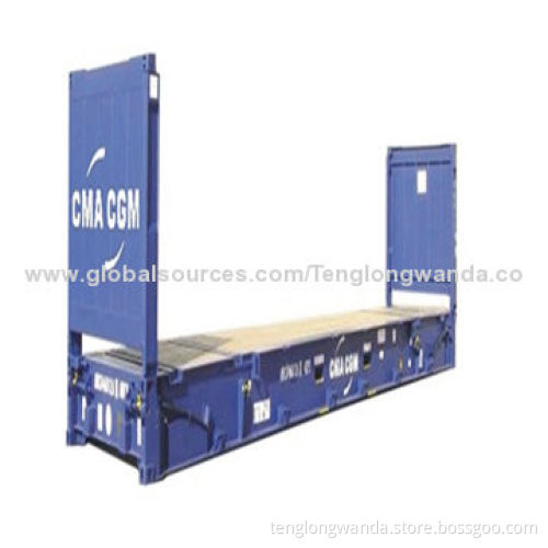 Flat Rack Container, 20'FR/40' FR, Service Provider from Shenzhen Xiamen Shanghai Ningbo Hongkong